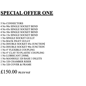 Special Offer One